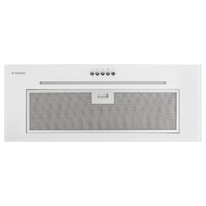 Витяжка повновбудована MINOLA HBI 7664 WH GLASS 1000 LED Line
