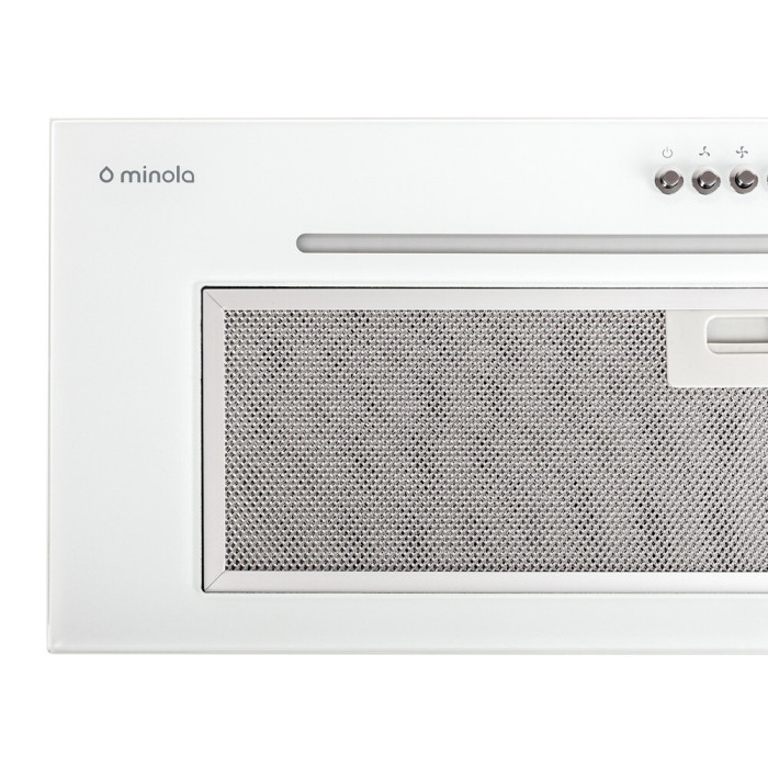 Витяжка повновбудована MINOLA HBI 7664 WH GLASS 1000 LED Line