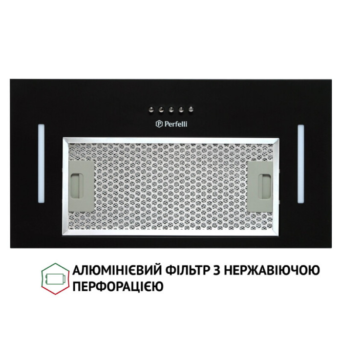Витяжка повновбудована PERFELLI BI 5653 BL 1000 LED