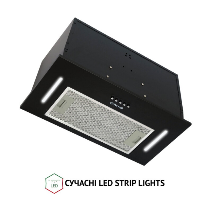 Витяжка повновбудована PERFELLI BI 5653 BL 1000 LED