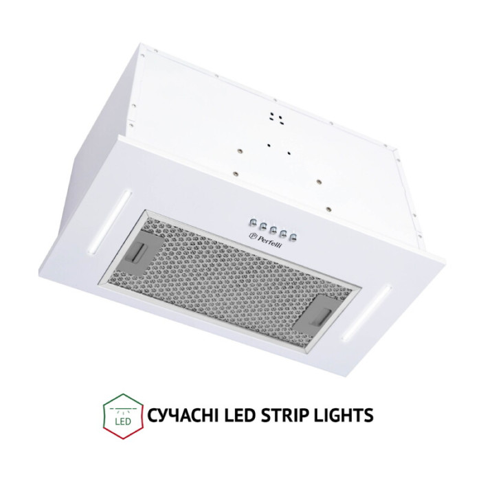Витяжка повновбудована PERFELLI BI 5653 WH 1000 LED