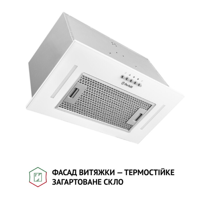Витяжка повновбудована PERFELLI BI 5684 WH 1000 LED