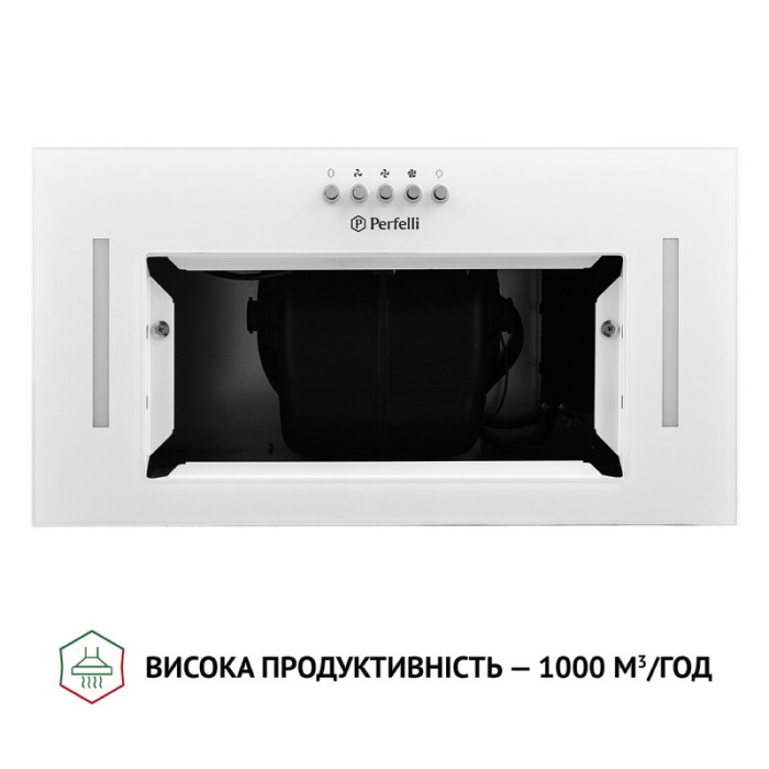 Витяжка повновбудована PERFELLI BI 5684 WH 1000 LED