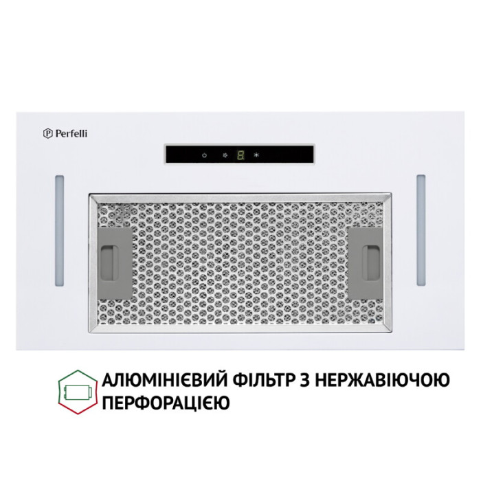 Витяжка повновбудована PERFELLI BIS 5653 WH 1000 LED