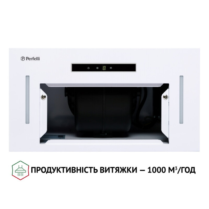 Витяжка повновбудована PERFELLI BIS 5653 WH 1000 LED