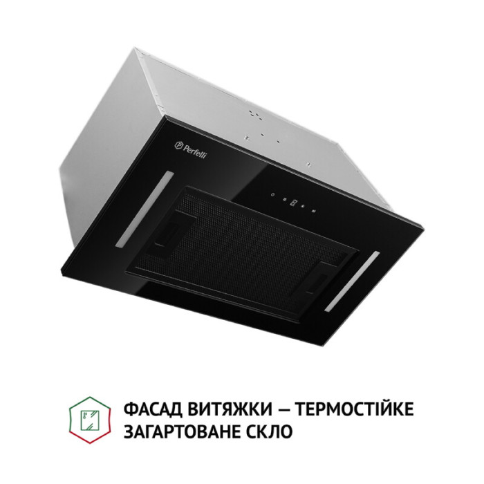Витяжка повновбудована PERFELLI BIS 5684 BL 1000 LED