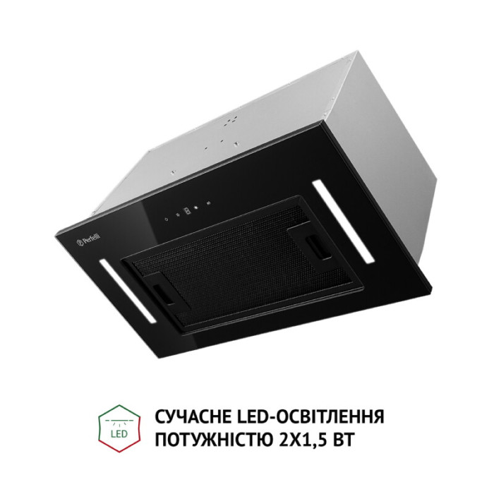 Витяжка повновбудована PERFELLI BIS 5684 BL 1000 LED