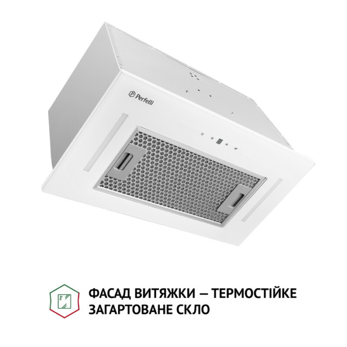 Витяжка повновбудована PERFELLI BIS 5684 WH 1000 LED