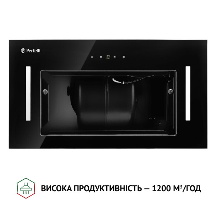 Витяжка повновбудована PERFELLI BIS 5884 BL 1200 LED