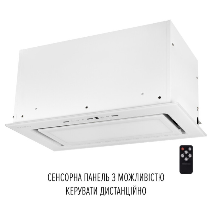 Витяжка повновбудована PERFELLI DESIGN VISION 6 BIANCO SILENZIO