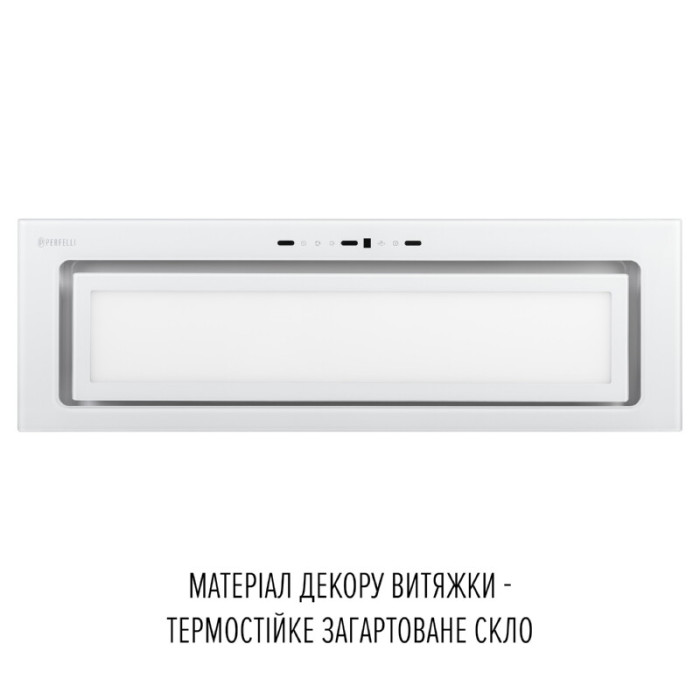 Витяжка повновбудована PERFELLI DESIGN VISION 9 BIANCO SILENZIO