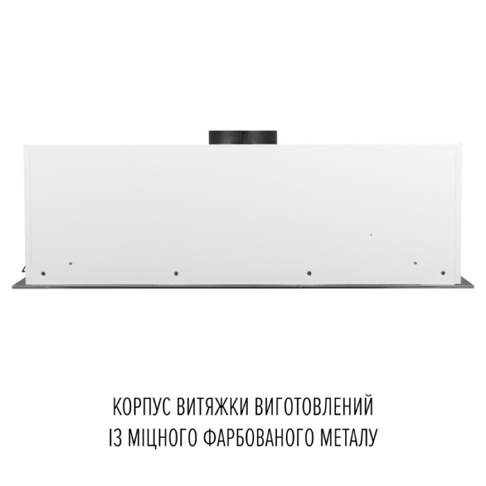 Витяжка повновбудована PERFELLI DESIGN VISION 9 BIANCO SILENZIO