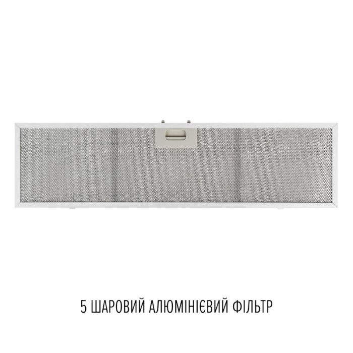 Витяжка повновбудована PERFELLI DESIGN VISION 9 BIANCO SILENZIO