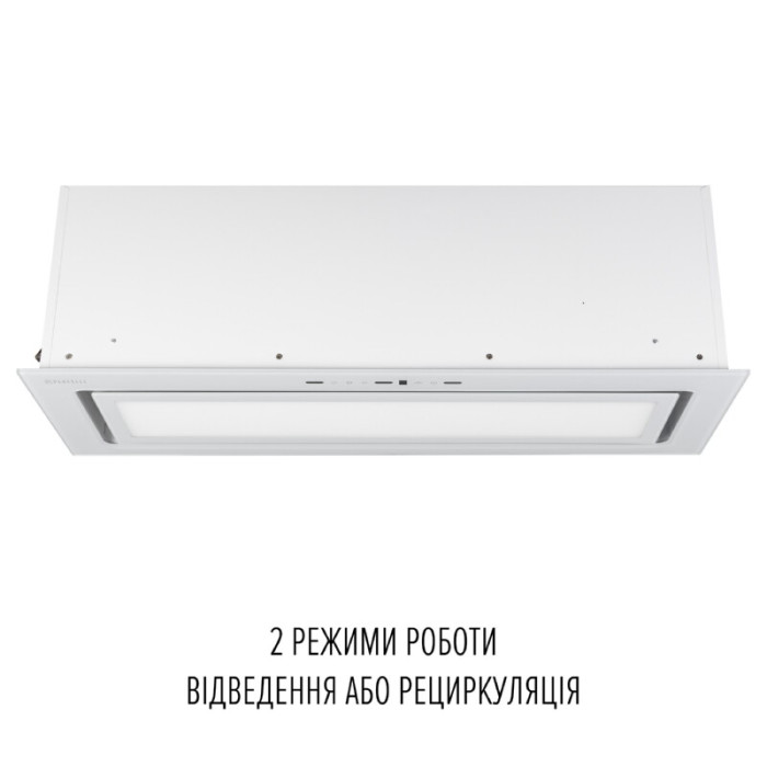 Витяжка повновбудована PERFELLI DESIGN VISION 9 BIANCO SILENZIO