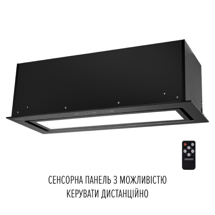 Витяжка повновбудована PERFELLI DESIGN VISION 9 NERO SILENZIO
