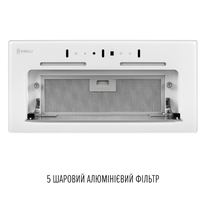 Витяжка повновбудована PERFELLI NUOVA 6JWR BIANCO