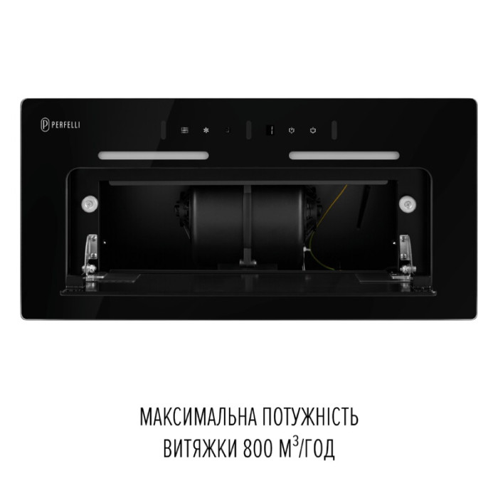 Витяжка повновбудована PERFELLI NUOVA 6JWRB NERO
