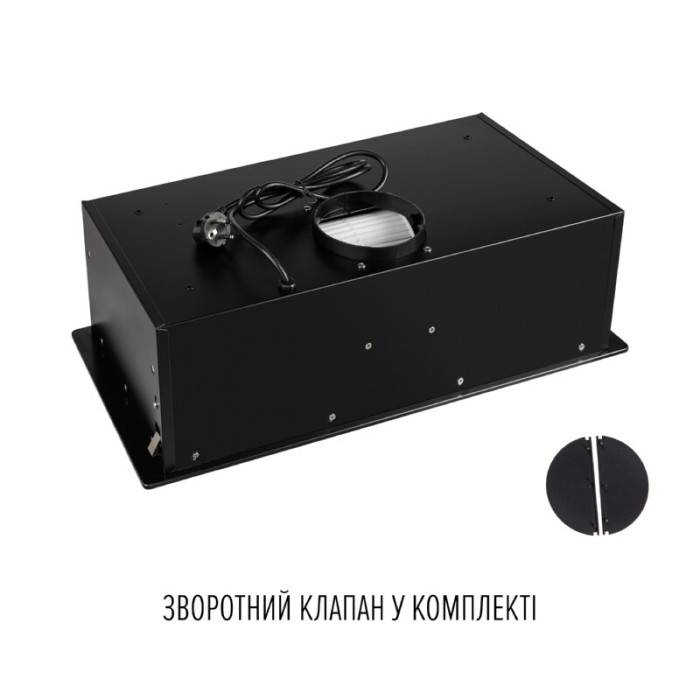 Витяжка повновбудована PERFELLI NUOVA 6JWRB NERO