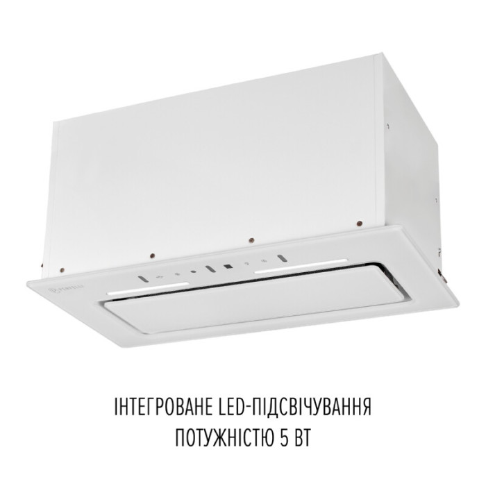 Витяжка повновбудована PERFELLI NUOVA 6NWR BIANCO