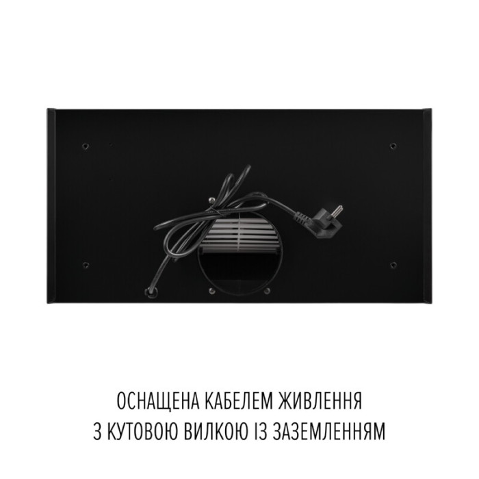 Витяжка повновбудована PERFELLI NUOVA 6QWRB NERO SILENZIO