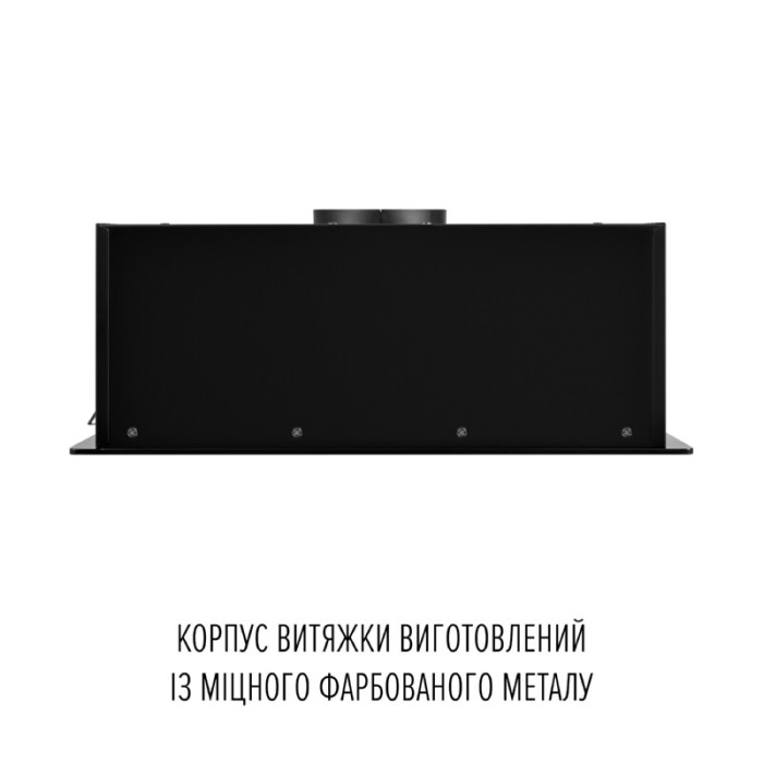 Витяжка повновбудована PERFELLI NUOVA 6QWRB NERO SILENZIO