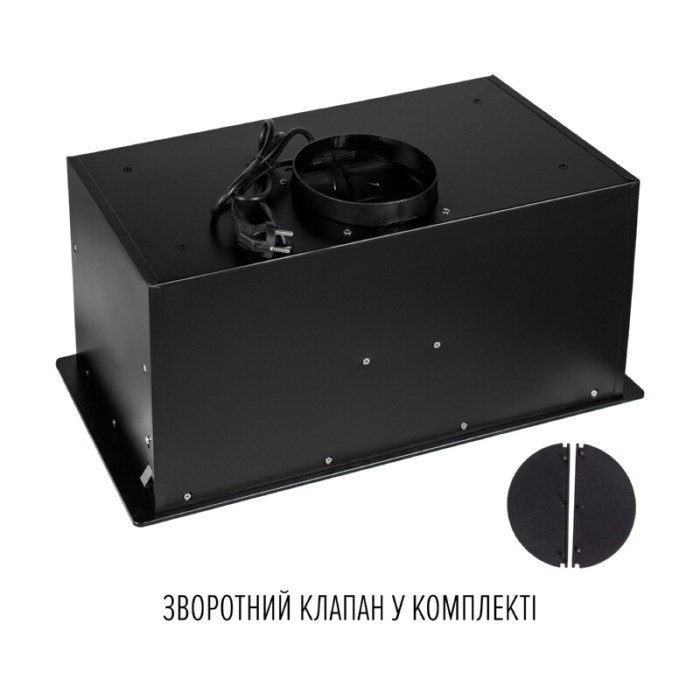 Витяжка повновбудована PERFELLI NUOVA 6QWRB NERO SILENZIO