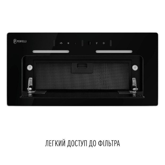 Витяжка повновбудована PERFELLI NUOVA 6QWRB NERO SILENZIO