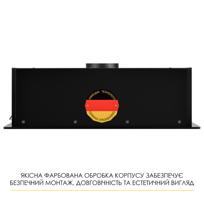 Витяжка повновбудована WEILOR LUMINA WBG 65 BLACK
