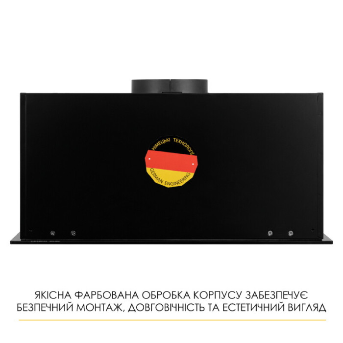 Витяжка повновбудована WEILOR LUNA WBG 59 BLACK SILENCE
