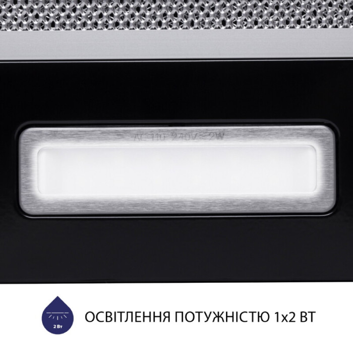 Витяжка телескопічна MINOLA HTL 5214 BL 700 LED