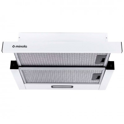 Витяжка телескопічна MINOLA HTL 5214 WH 700 LED