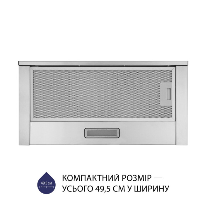 Витяжка телескопічна MINOLA HTL 5714 I 1100 LED