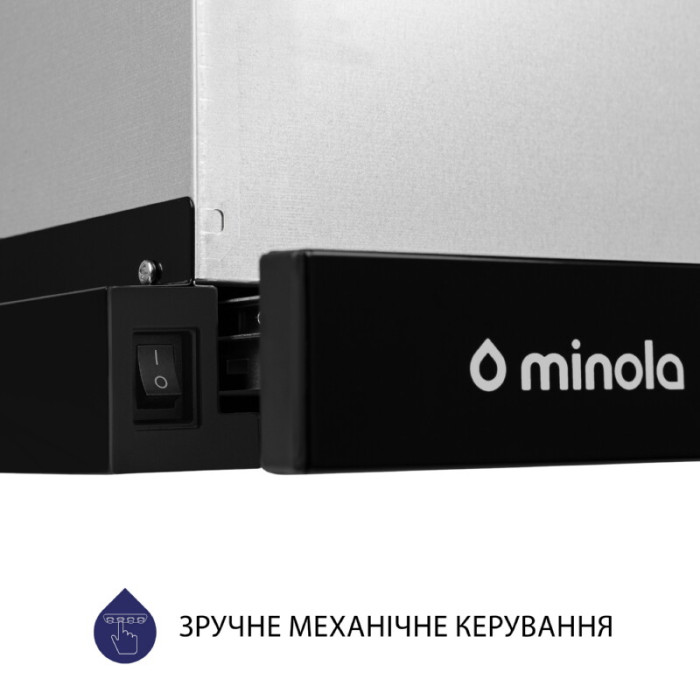 Витяжка телескопічна MINOLA HTL 614 BL LED