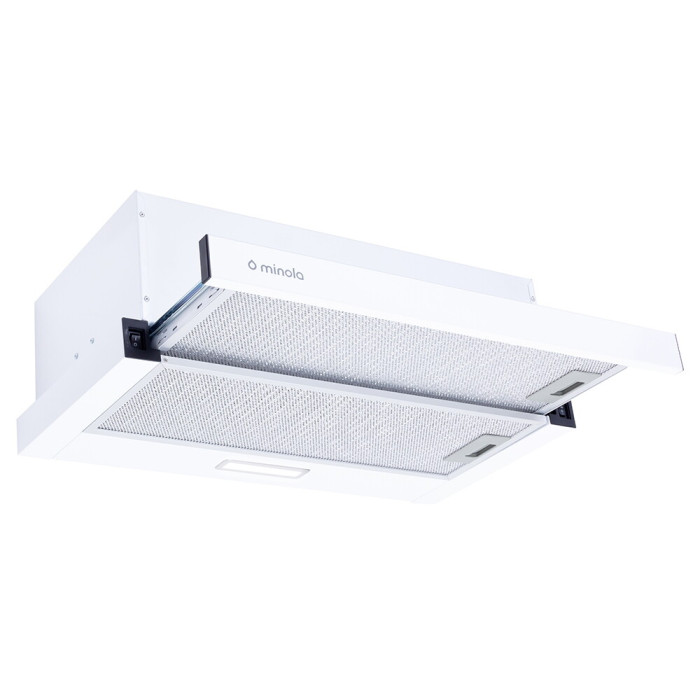 Витяжка телескопічна MINOLA HTL 6214 WH 700 LED