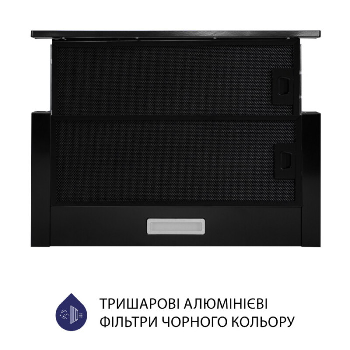 Витяжка телескопічна MINOLA HTL 6614 BLF 1000 LED