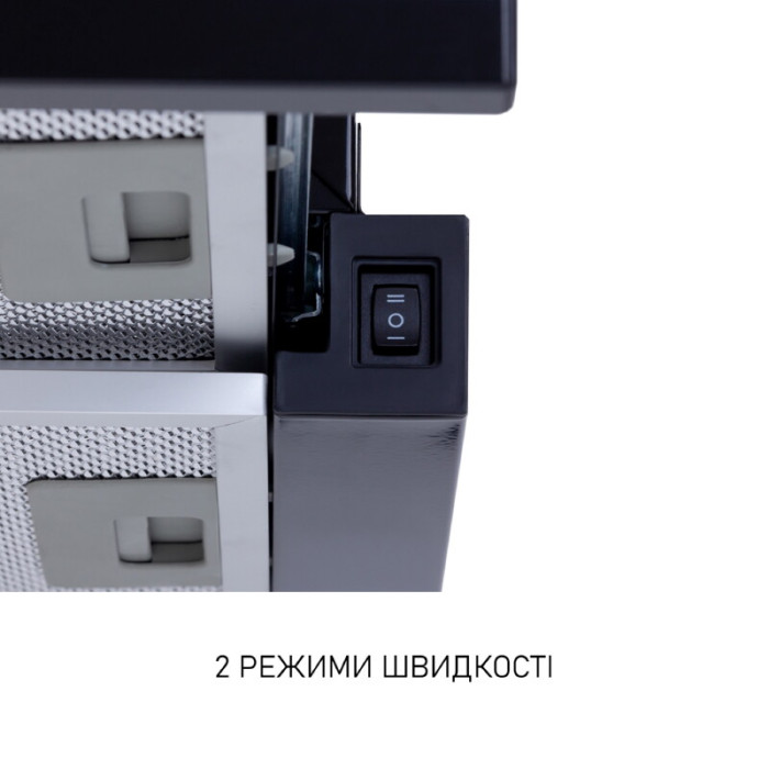 Витяжка телескопічна Minola HTL 6615 BL 1000 LED