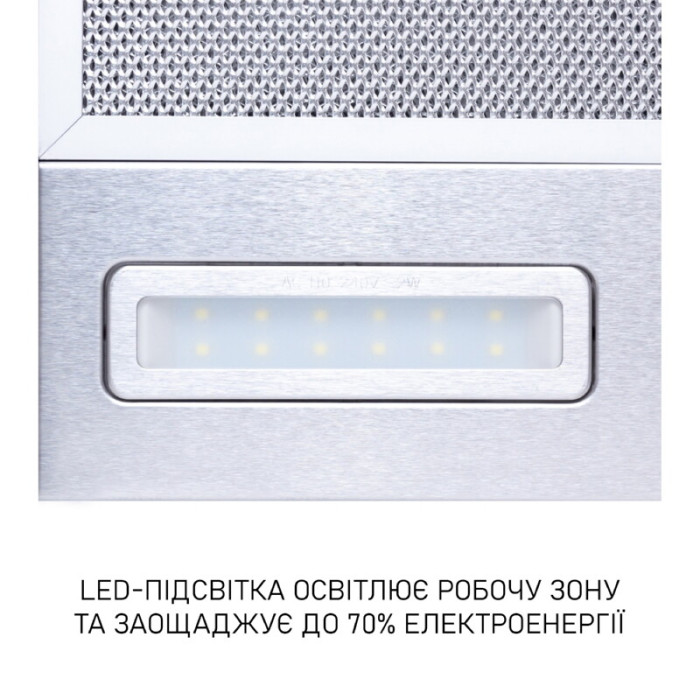 Витяжка телескопічна Minola HTL 6615 I 1000 LED