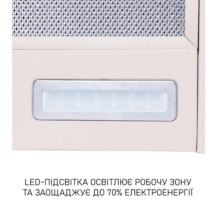 Витяжка телескопічна Minola HTL 6615 IV 1000 LED