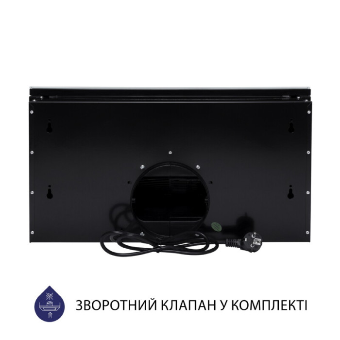 Витяжка телескопічна MINOLA HTLS 6734 BL 1100 LED GLASS