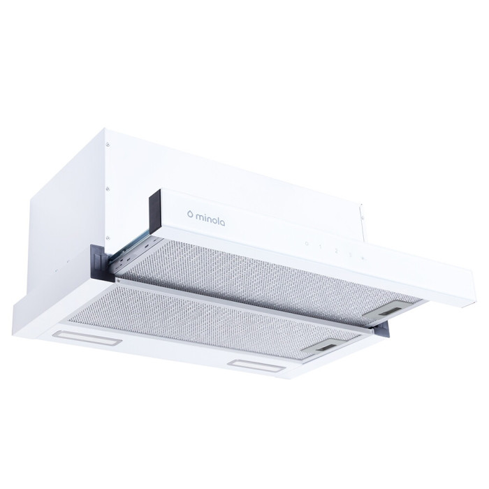 Витяжка телескопічна MINOLA HTLS 6735 WH 1100 LED