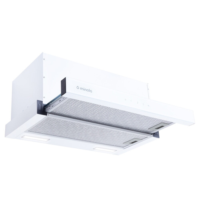 Витяжка телескопічна MINOLA HTLS 6935 WH 1300 LED