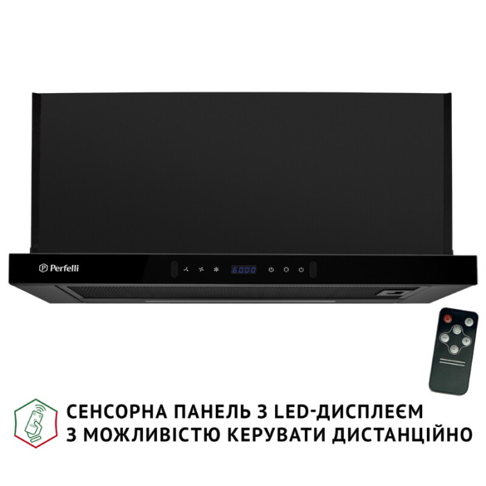 Витяжка телескопічна PERFELLI ISEO 6PWB NERO