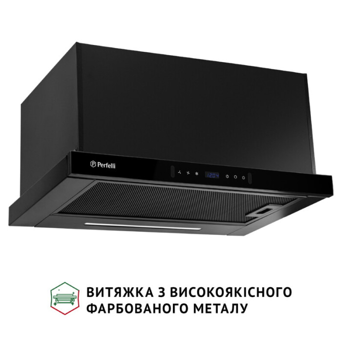 Витяжка телескопічна PERFELLI ISEO 6PWB NERO