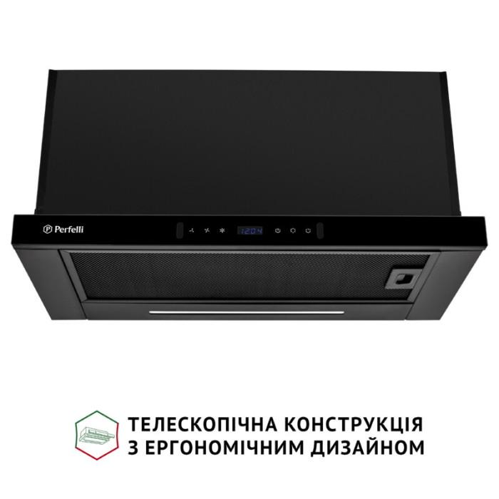 Витяжка телескопічна PERFELLI ISEO 6PWB NERO