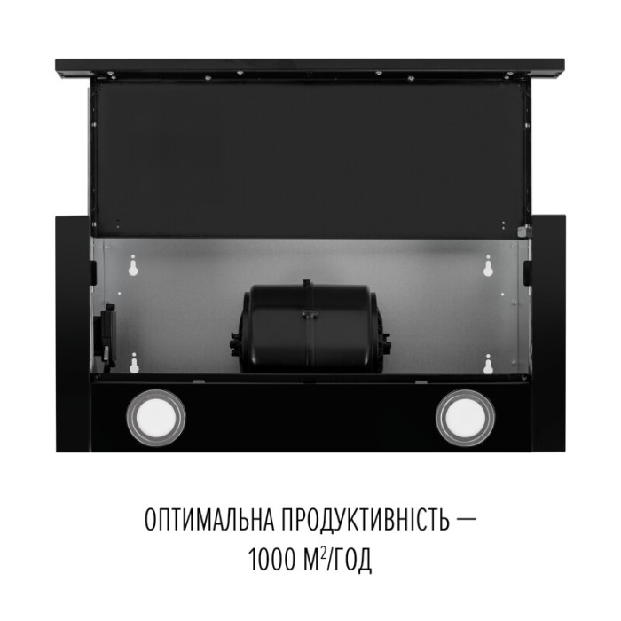 Витяжка телескопічна PERFELLI TL 6622 BL 1000 LED