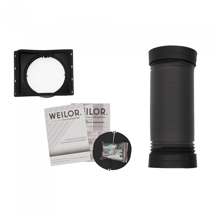 Декоративна витяжка зі склом WEILOR PGS 9230 IG 1000 LED Strip