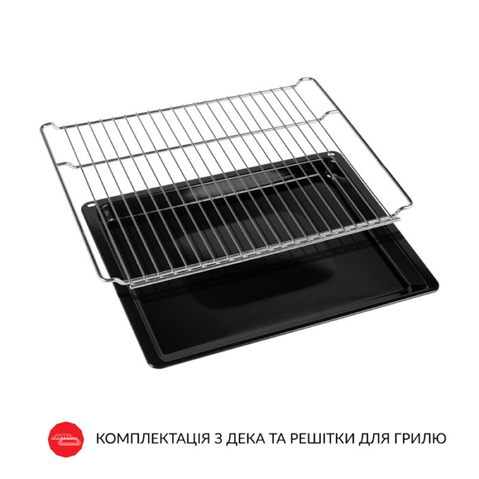 Духова шафа електрична WEILOR FPO6F8BK