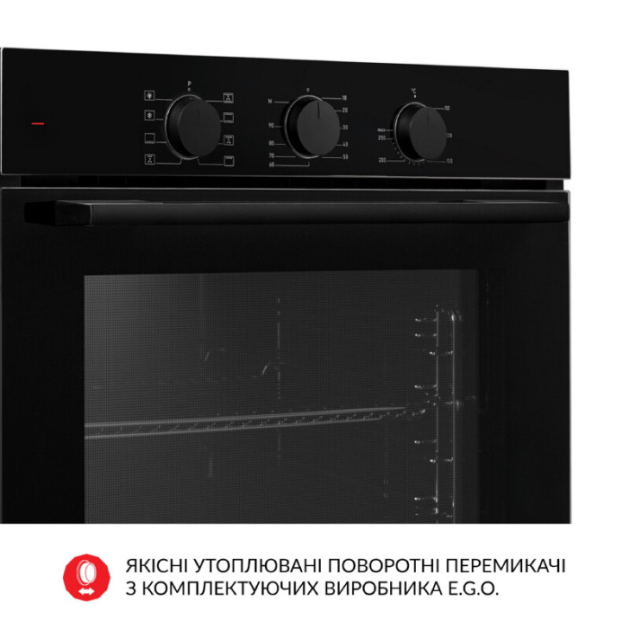 Духова шафа електрична WEILOR FPO6F8BK