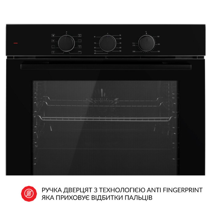 Духова шафа електрична WEILOR FPO6F8BK