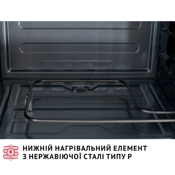Електрична піч PERFELLI CLASSIC 37 BLACK